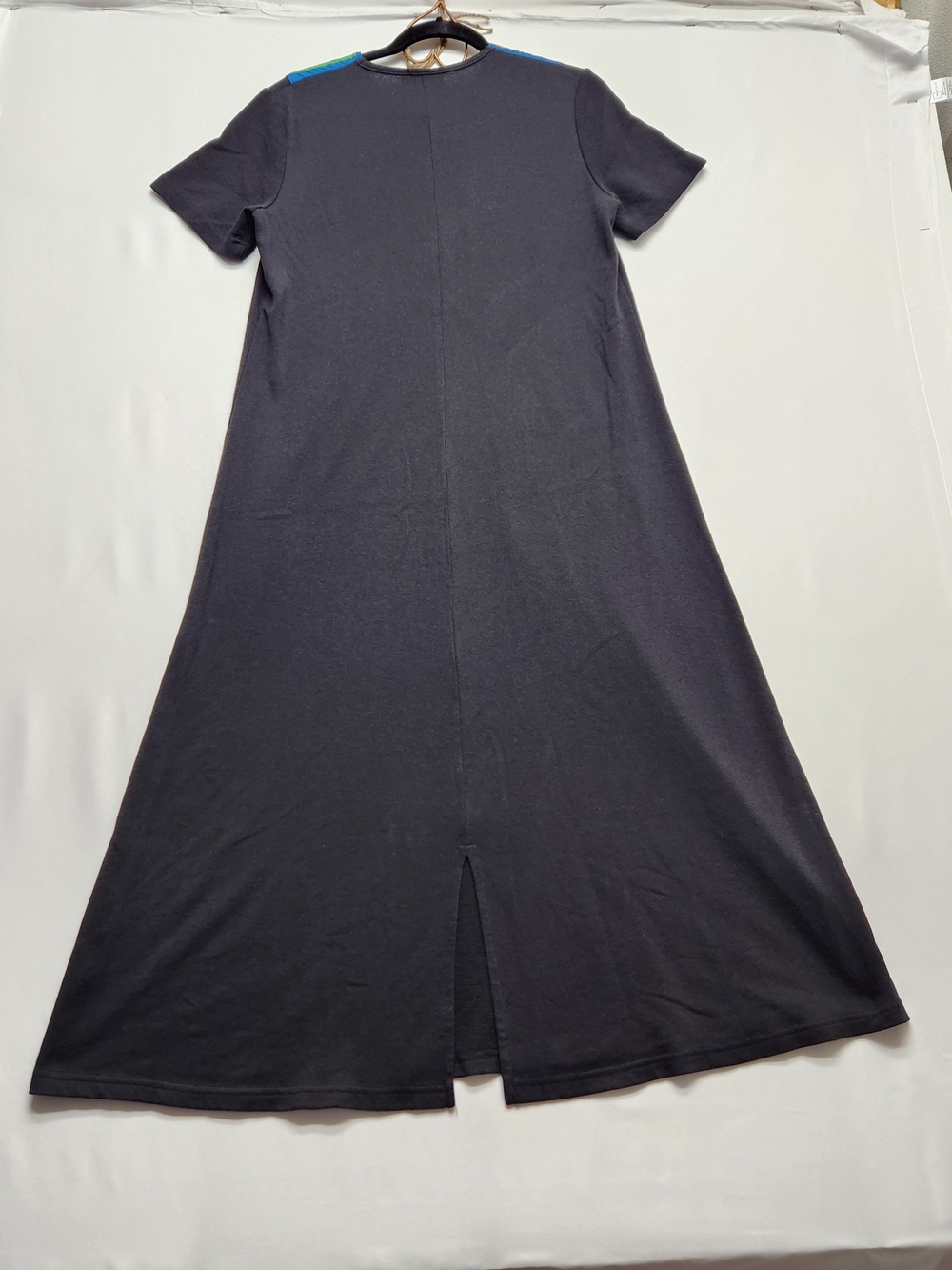 ⭐️Vintage Seds Crafts Panama Mola Appliqué Cotton Maxi Dress Boho Artisan XLarge - Picture 9 of 14